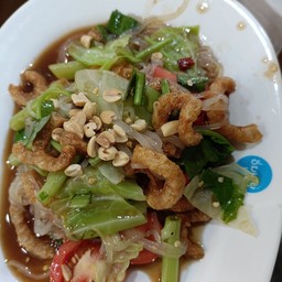 ตำเส้นเล็กแคปหมู