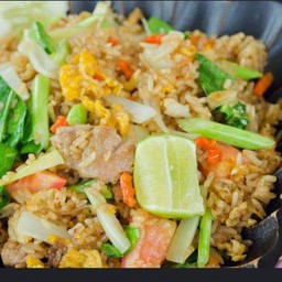 ขัาวผัดหมูสับ