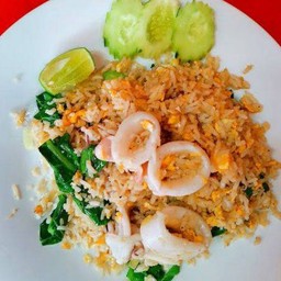 ขัาวผัดปลาหมึก