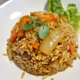 ข้าวผัดมันกุ้ง
