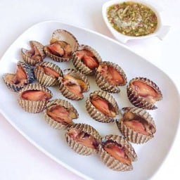 หอยแครงคัดพิเศษลวก 1 kg + น้ำจิ้มซีฟู้ด (ลวกสุก50-70%)