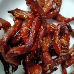 เนื้อแดดเดียวทอด