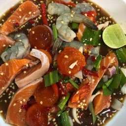 เหลาถาด ม่อน กุ้ง ไข่แดง .ปลาร้า