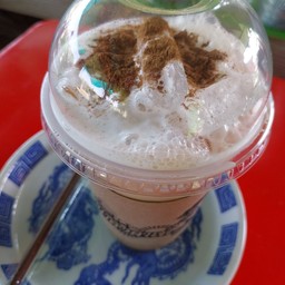 กาแฟสด (คาปูชิโน่เย็น)