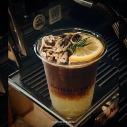 Sparkling lime espresso