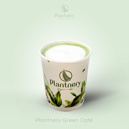 มัทฉะลาเต้ร้อน