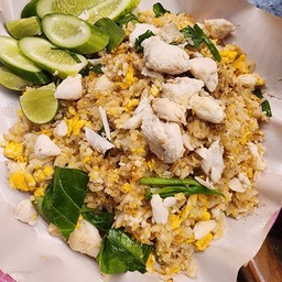 ข้าวผัดปูก้อนใหญ่ หอมอร่อย