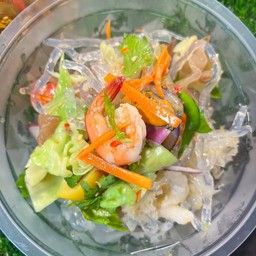 ยำแซ่บ แสบปาก ตลาดโรงปูน