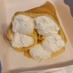 เครปครีมนมสด วิปครีม 7 สคูป