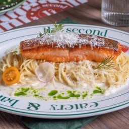 Salmon Lemon Cream Pasta