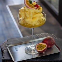 Passion fruit smoothie แก้ว 12 oz