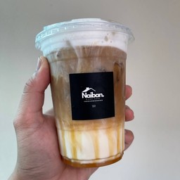 คาราเมลลาเต้เย็น