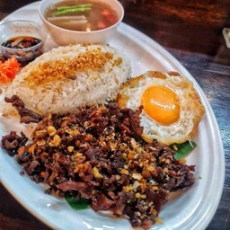 Beef Tapa Set  ( เนื้อเสือร้องไห้แดดเดียวทอด) เซ็ทสุดคุ้ม