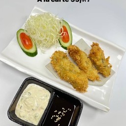 หอยนางรมชุบแป้งทอด 1 ตัว