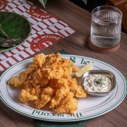Seafood Fritter with Tartare Sauce