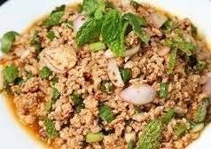 ลาบหมูสับ