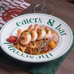 Shrimp hot and spicy pasta