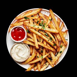 French fries มันฝรั่งแท่งทอดกรอบ