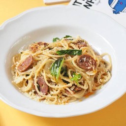 Linguine with Chorizo