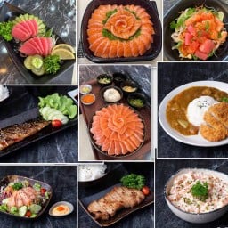 โคจิไก ซูชิ & แซลมอน นวมิทร์ 111  แซลมอน ซูชิ ข้าวด้ง นวมินทร์ 111 (โคจิไก)