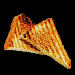 Toasted bread ขนมปังปิ้ง