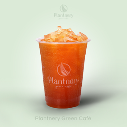 ชาดำมะม่วงเสาวรสเจลลี่