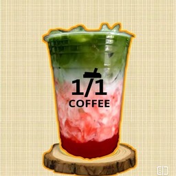 ชาเขียวสตรอว์เบอรี่นมสด