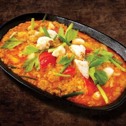 เนื้อปูก้อนผัดผงกระหรี่