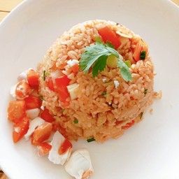 ข้าวผัดไข่เค็ม