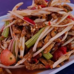 ตำปลากรอบ