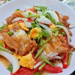 ยำไข่ดาว