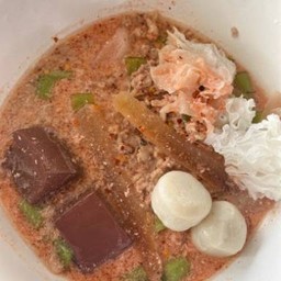 เกาเหลาเย็นตาโฟต้มยำ น้ำข้น