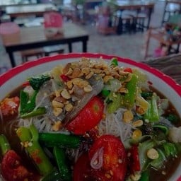 ตำเส้นสด กุ้งสด