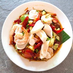 ตำแตงปลาร้าทะเล