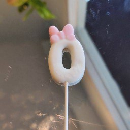 เลข0 ตัวเลขน้ำตาลปั้น ขายแยก 1อัน (ไม่ใช่เทียน) สามารถทานได้ค่ะ