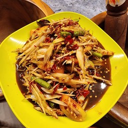 ตำปลาร้ารสจัดสุดๆๆ เอาไวคุกกับเส้นขนมจีน