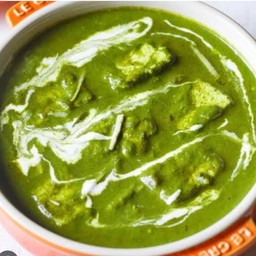 แกงผักโขมชีส