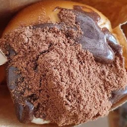 ขนมปังกบมปิ้ง ไส้ทะลัก ช็อกโกเเลต ภูเขาไฟ