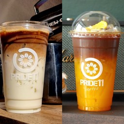 โปรโมชั่นแก้วที่ 1 ลาเต้เย็นแก้วที่ 2 อเมริกาโน่ส้มโซดา