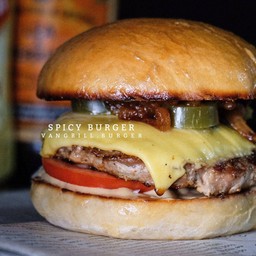 VANGRILL.SPICY ( PORK ) BURGER