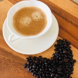 กาแฟโรบัสต้า+น้ำผึ้ง (ร้อน)