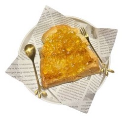 ขนมปังปิ้งไส้แยมสเปรดส้ม