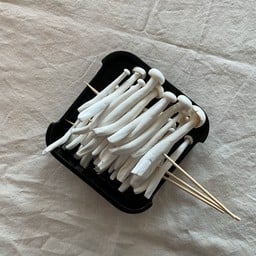 เห็ดหลินขาวทอด