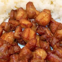 ข้าวหมูสามชั้นทอดออริจินัล