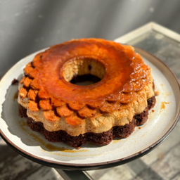 caramel flan italian cake