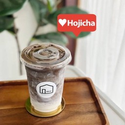 Hojicha latte 🤎✨