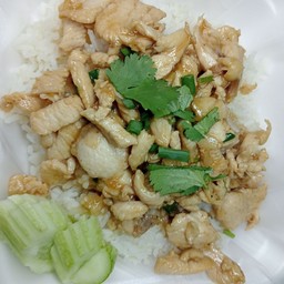 ไก่กระเทียม