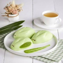 ซาลาเปาแรบบิทครีม สังขยาใบเตย (ชุด2ลูก)