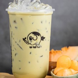 ชานมใต้หวันแคนตาลูป