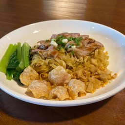 บะหมี่แห้งหมูอบ line man